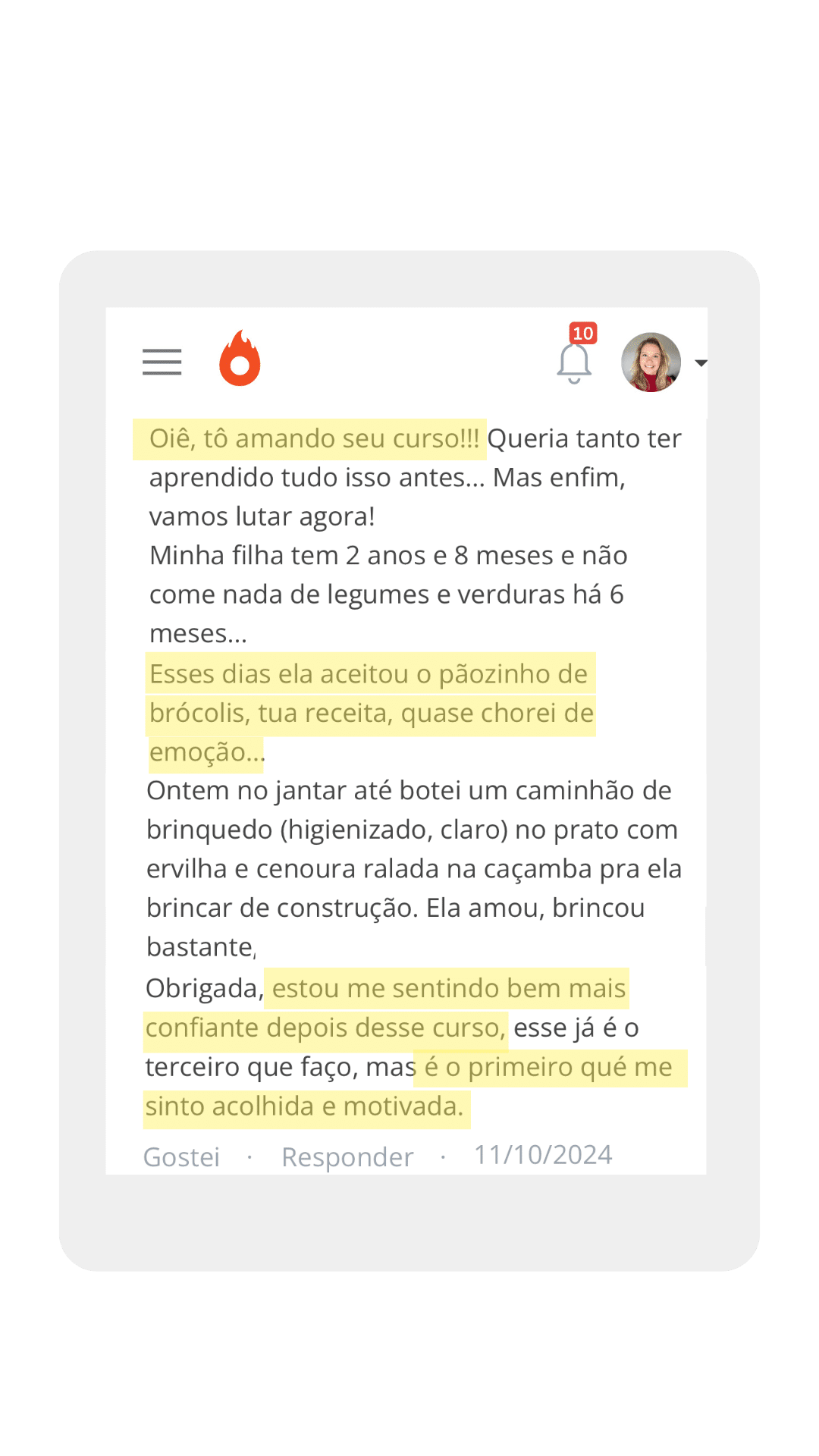 Depoimento de cliente 4