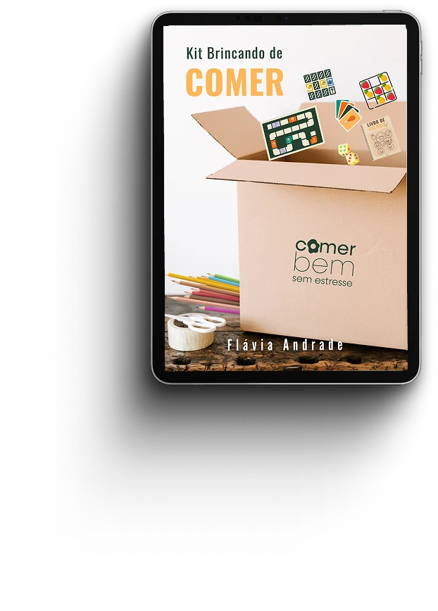 Kit brincando de comer